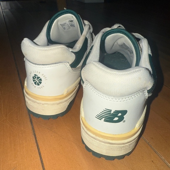 Aime Leon Dore New Balance 550 Green and Yellow Sneakers
